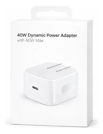Cubo Cargador Rápido 60W Doble Puerto