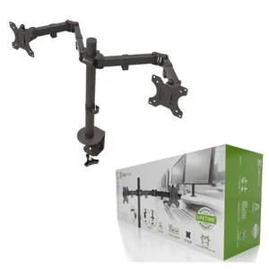 Soporte Doble Monitor Klip Xtreme KPM-310